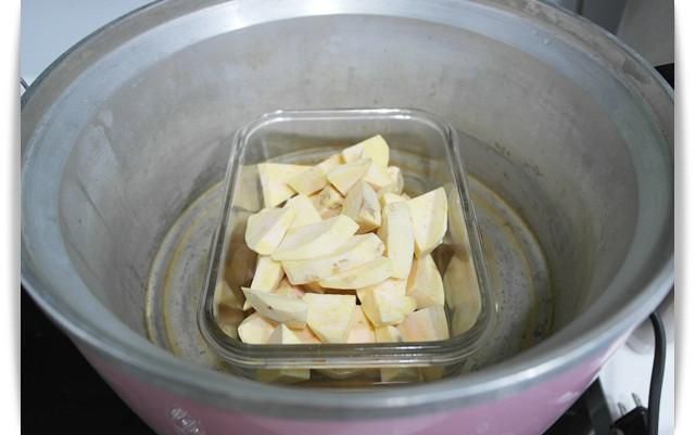 宝宝副食品「地瓜泥」高纤维助消化 ♪的加工步骤