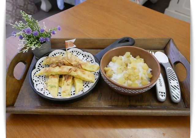 宝宝副食品「大阪烧」外酥内软手指食物 ♪的加工步骤