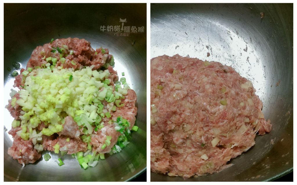 香菇镶肉【电锅料理】的加工步骤