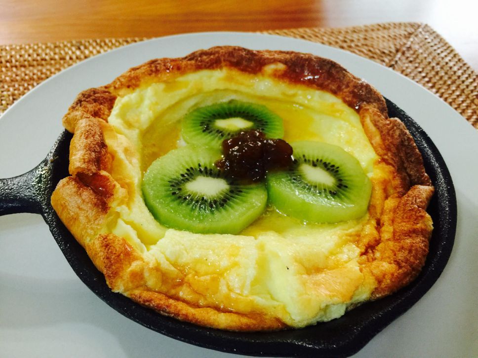 铸铁锅松饼Dutch baby-荷兰松饼的加工步骤