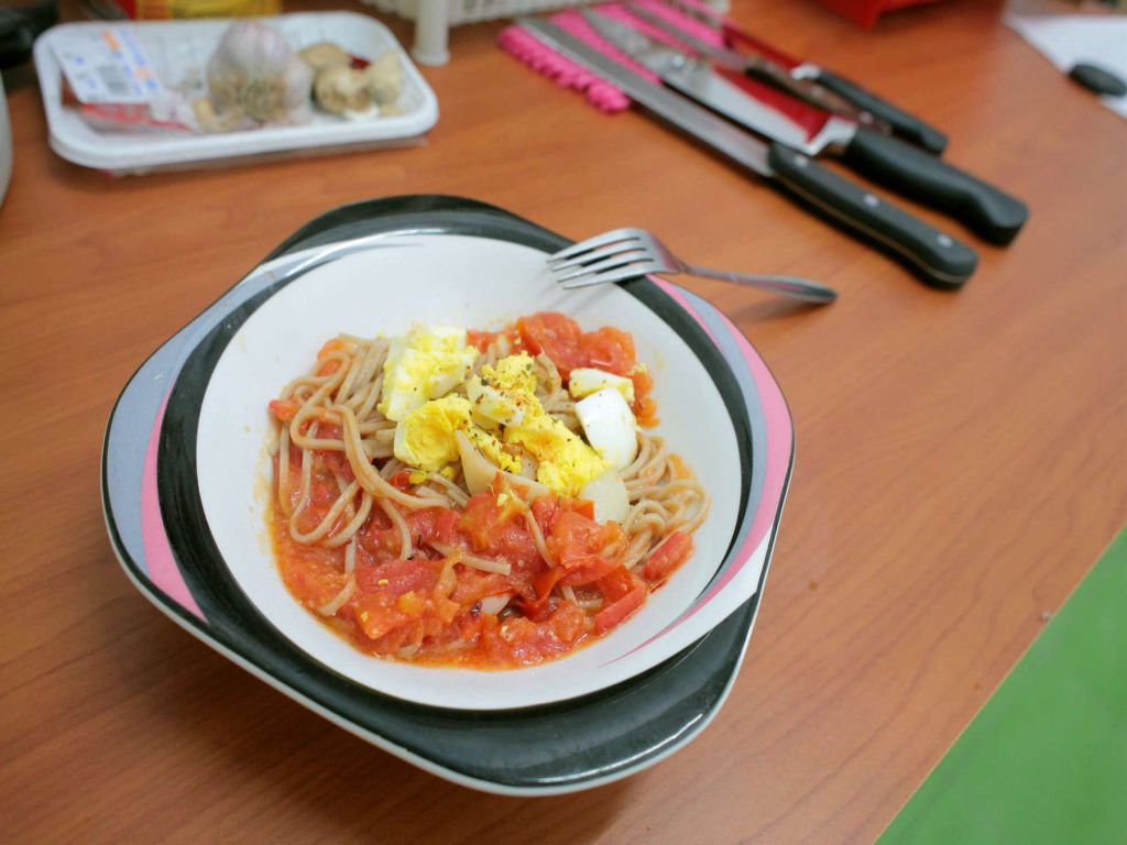 [小汤的美味食谱] 田园番茄意大利面 Le Creuset, Staub铸铁锅实做的加工步骤