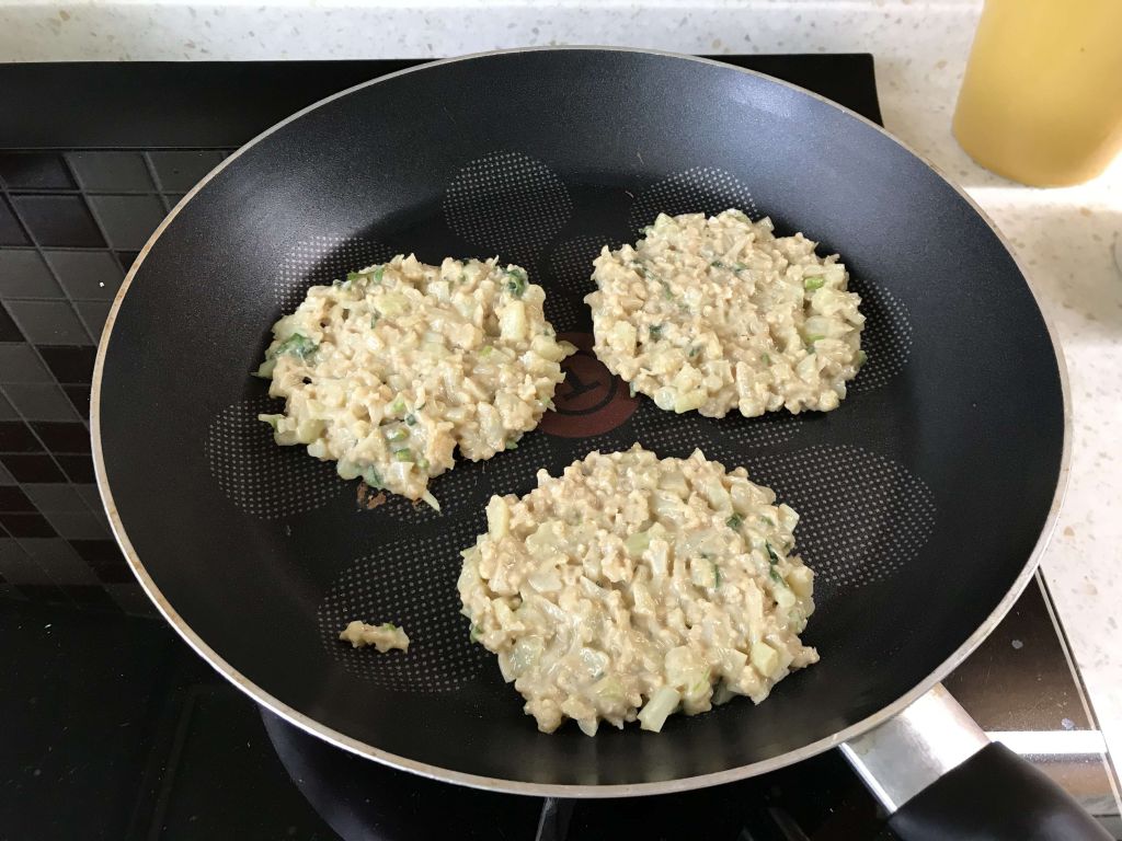 低糖白花椰菜煎饼的加工步骤