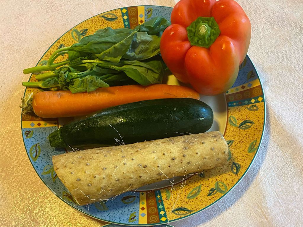 [蔬食] 三杯山药总汇的加工步骤