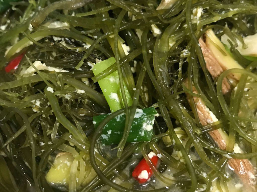 炒海菜的加工步骤