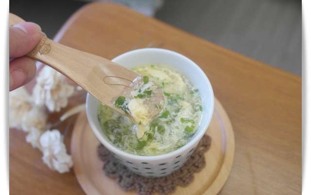 宝宝副食品「蛋花汤」蛋黄版、家常味 ♪的加工步骤