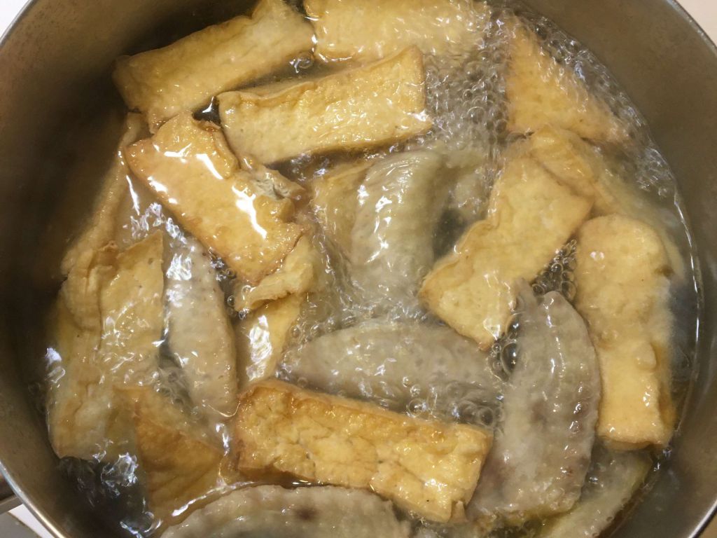 油豆腐玉米汤的加工步骤