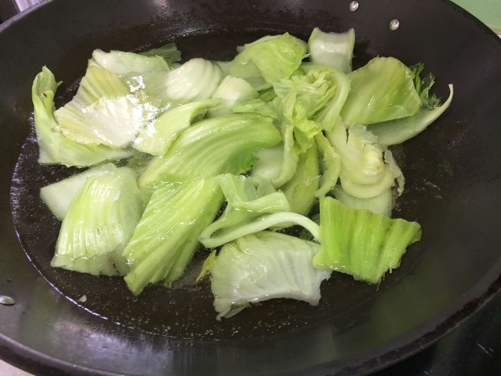 芥菜猴头菇汤🥣(素食料理)的加工步骤