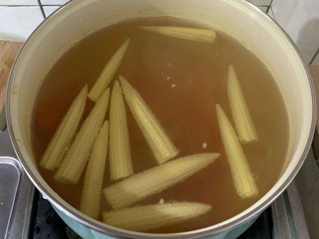 黄金豆腐汤（油豆腐）的加工步骤