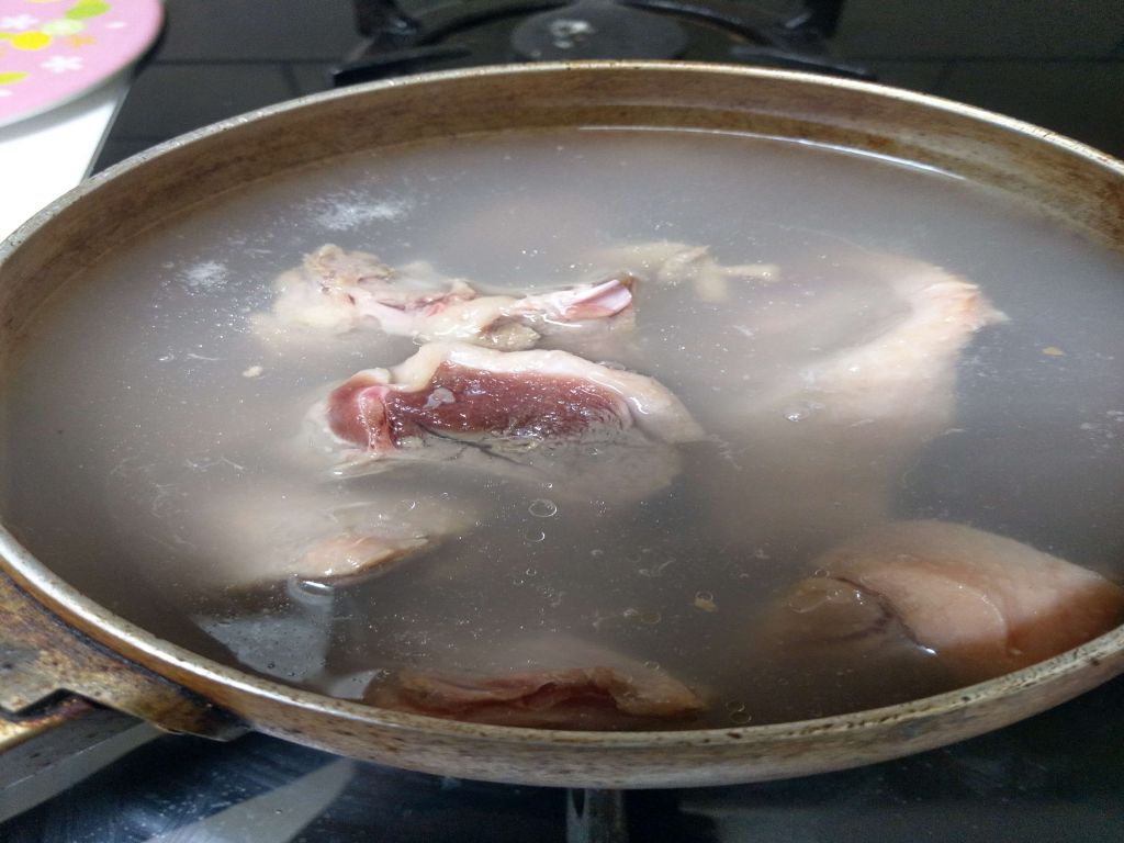 冬菜鸭肉汤的加工步骤