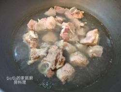 青木瓜排骨汤，电锅料理