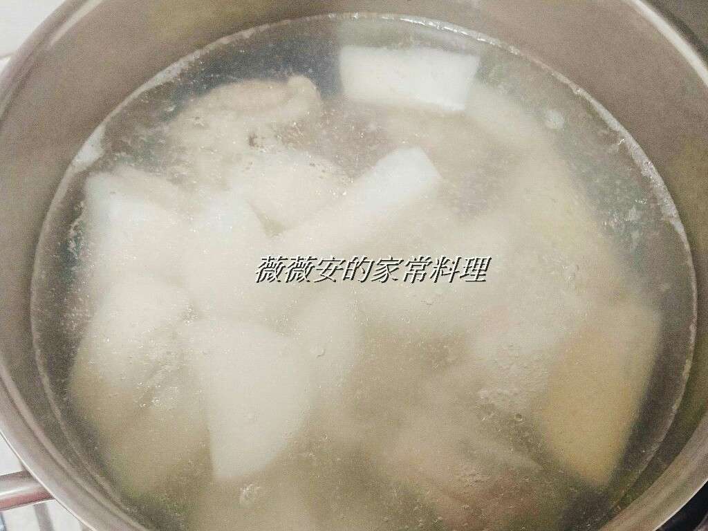 山药鸡汤的加工步骤