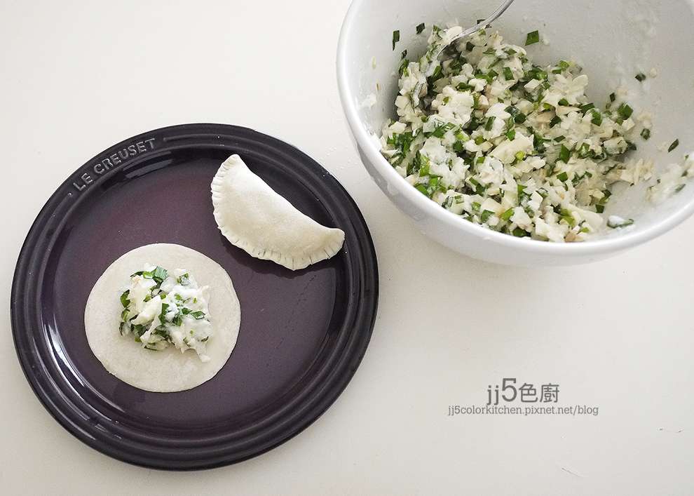 蔬菜起司煎饺【洋风韩食】的加工步骤