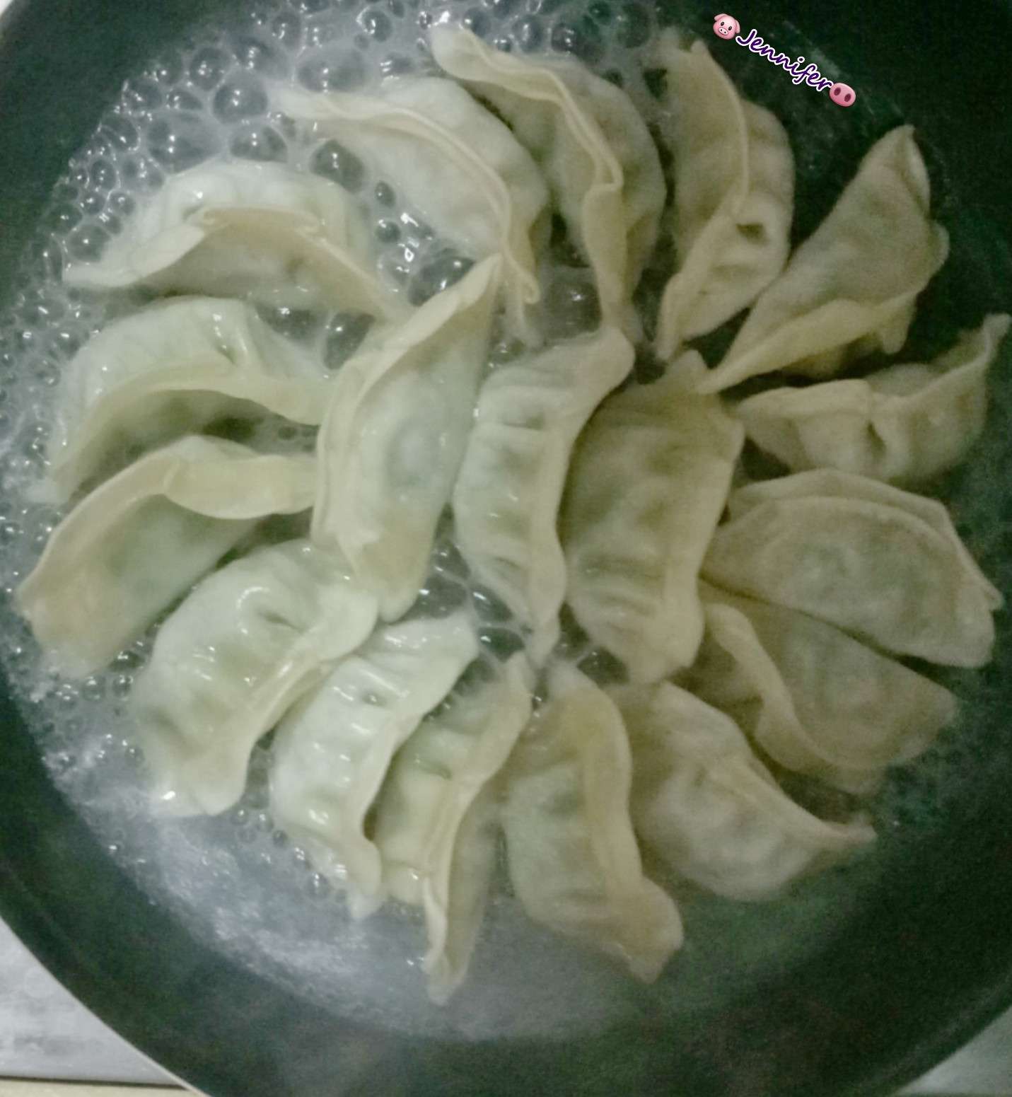 冰花水饺的加工步骤