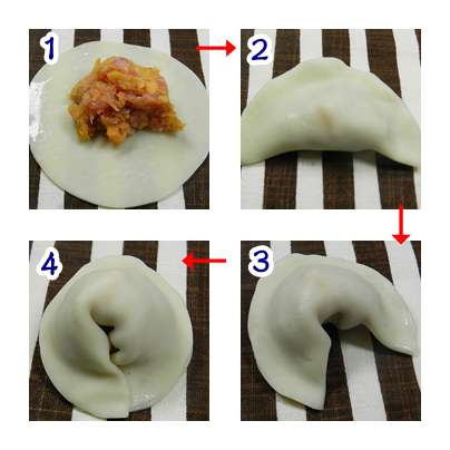 【新北市健康三宝】黄金饺子ㄦ的加工步骤