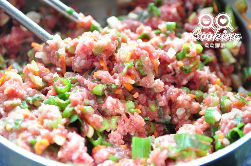 蕃茄牛绞肉汤饺的加工步骤