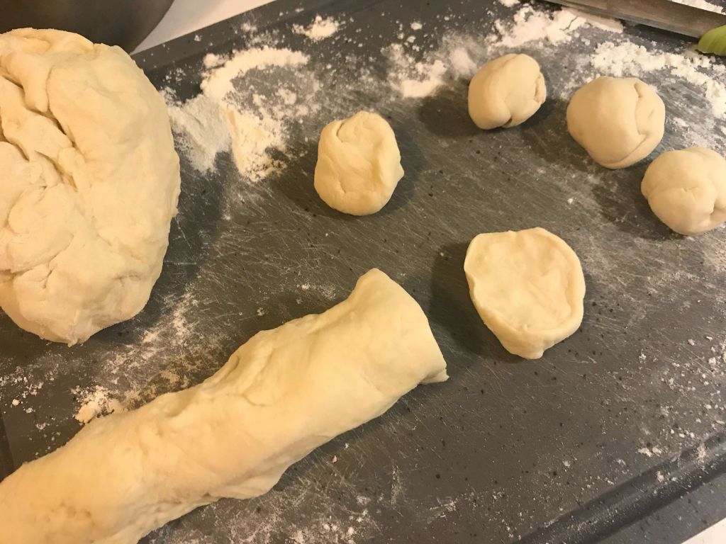 高丽菜猪肉水饺 (含面皮制作)的加工步骤