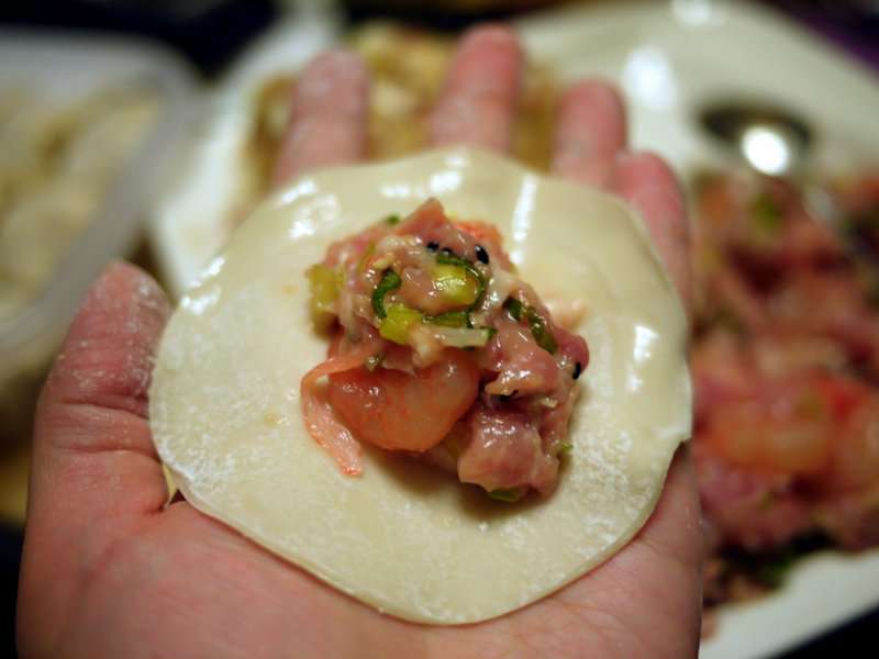 ♫【深夜食堂】手作日式煎饺「ギョーザ」佐沾酱的加工步骤