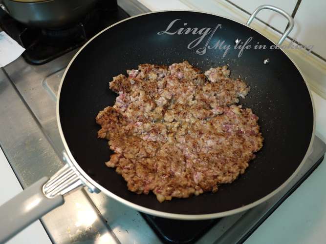 中式♪ 炸酱面的加工步骤