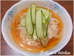 ♥我的手作料理♥柴鱼黄瓜冷面【饮食革命】