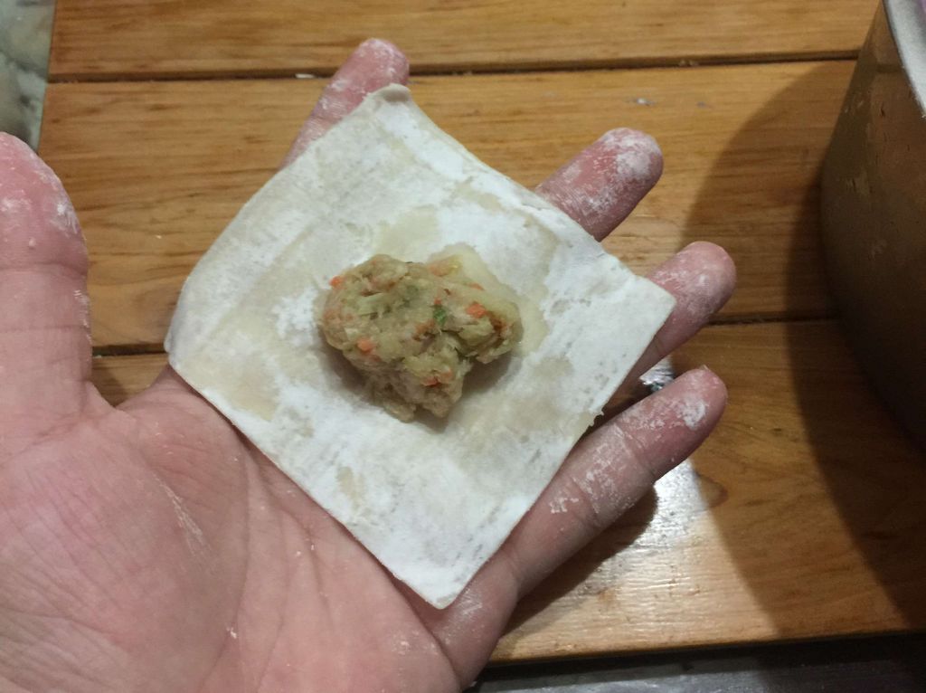 宝宝版 馄饨水饺的加工步骤