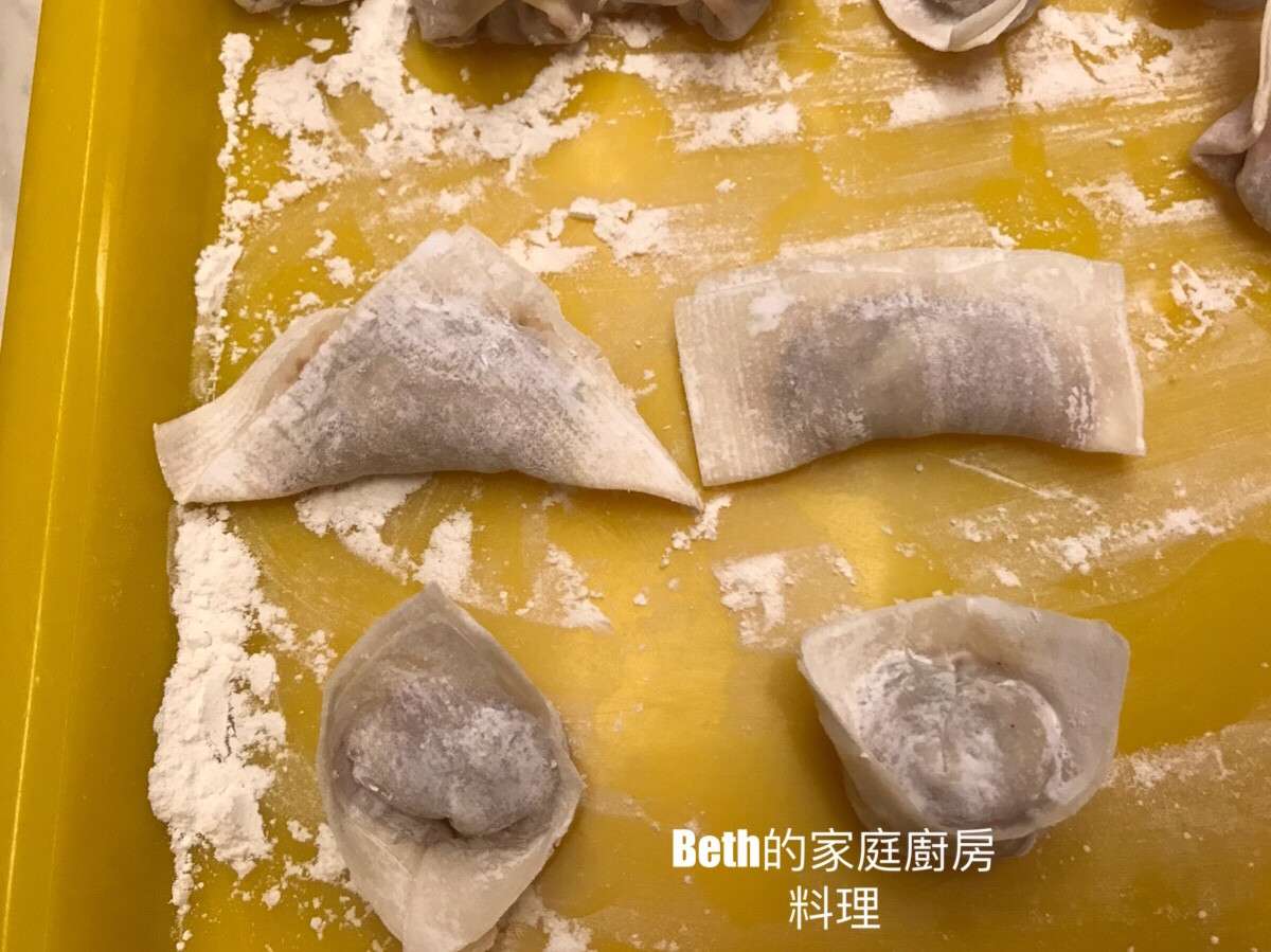 鲜虾馄饨的加工步骤