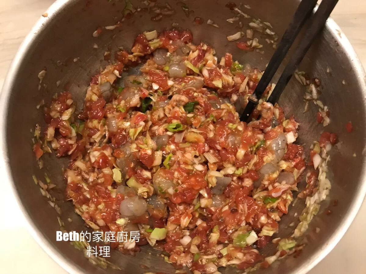 鲜虾馄饨的加工步骤