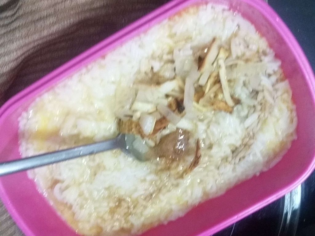 米饭糕 （隔夜饭料理）的加工步骤