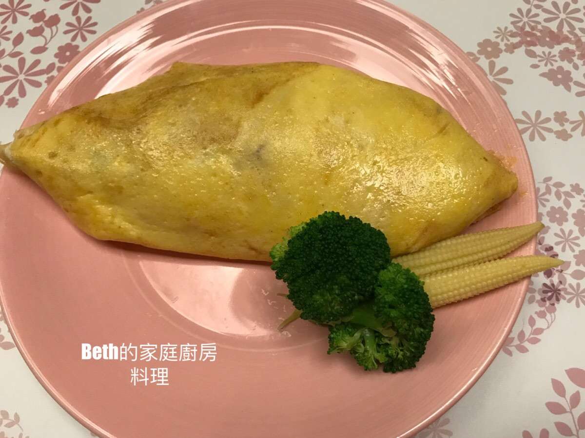 蛋包饭的加工步骤