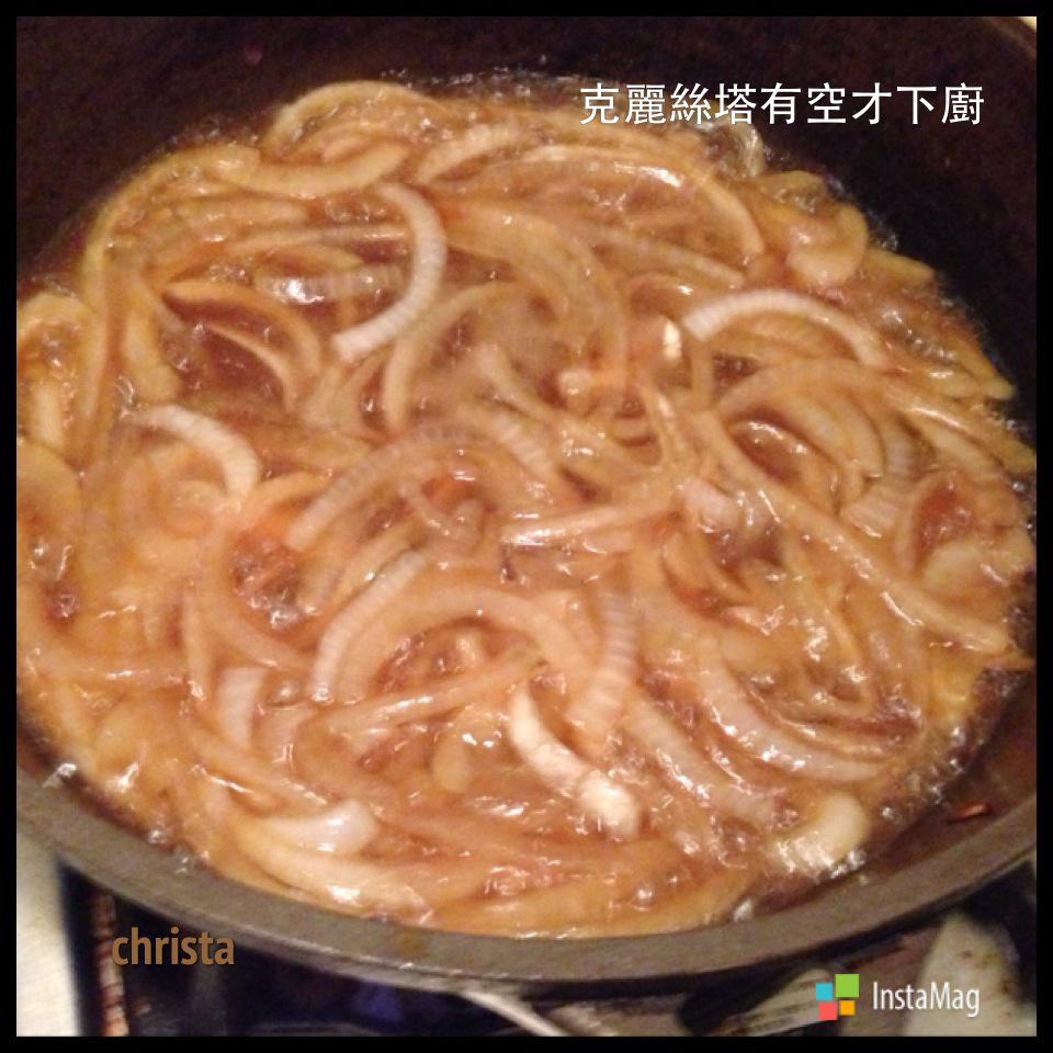 牛肉盖饭。by克莉丝塔的加工步骤