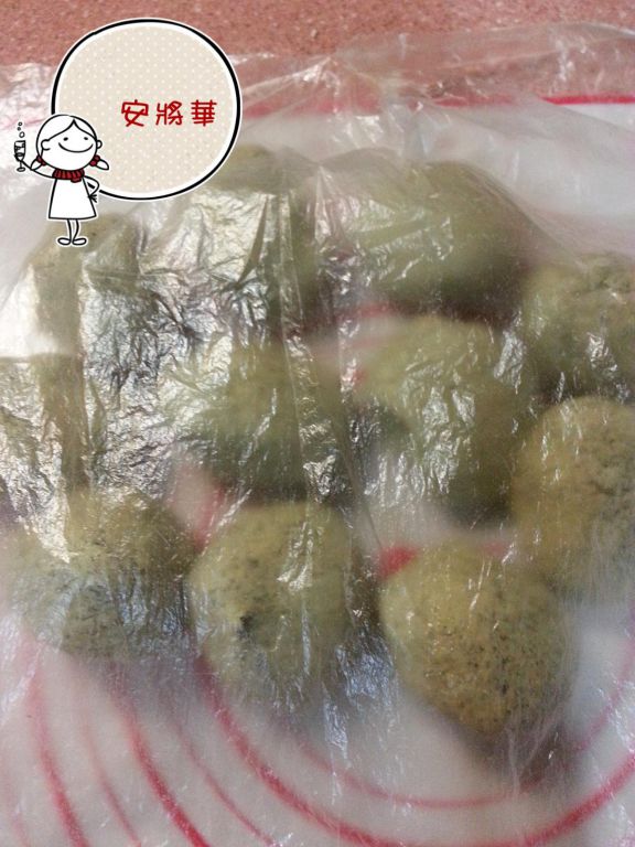 艾草客家菜包的加工步骤