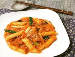 韩式起士辣炒年糕 떡볶이