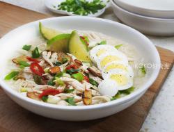 菲律宾柠檬开胃鸡粥Arroz Caldo