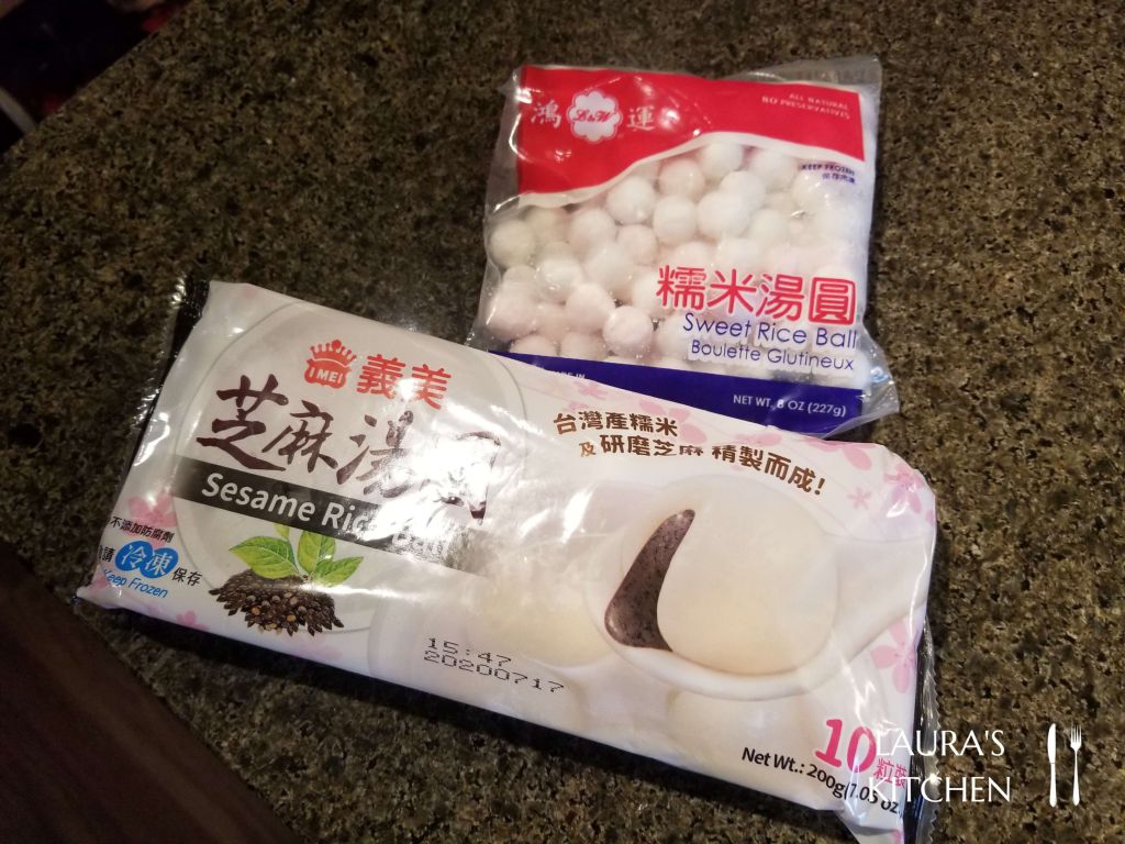 桂圆红豆紫米粥(汤圆)的加工步骤