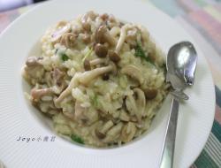 鸡肉野蕈炖饭Risotto