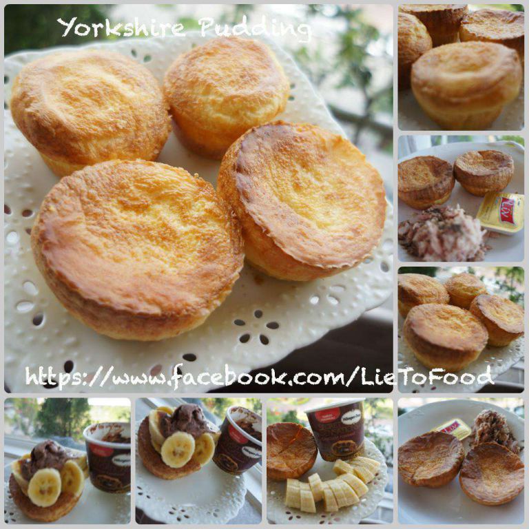 约克夏布丁 英国Yorkshire Pudding (Lie 兔 Food )的加工步骤