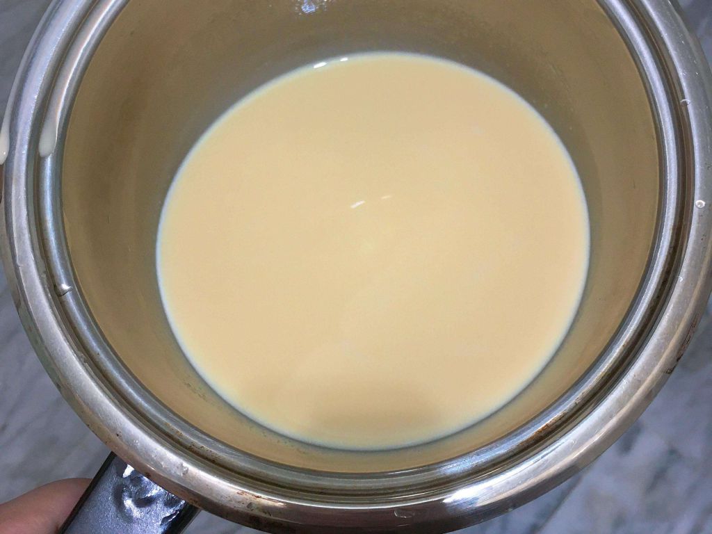 焦糖炼乳烤布丁🍮的加工步骤