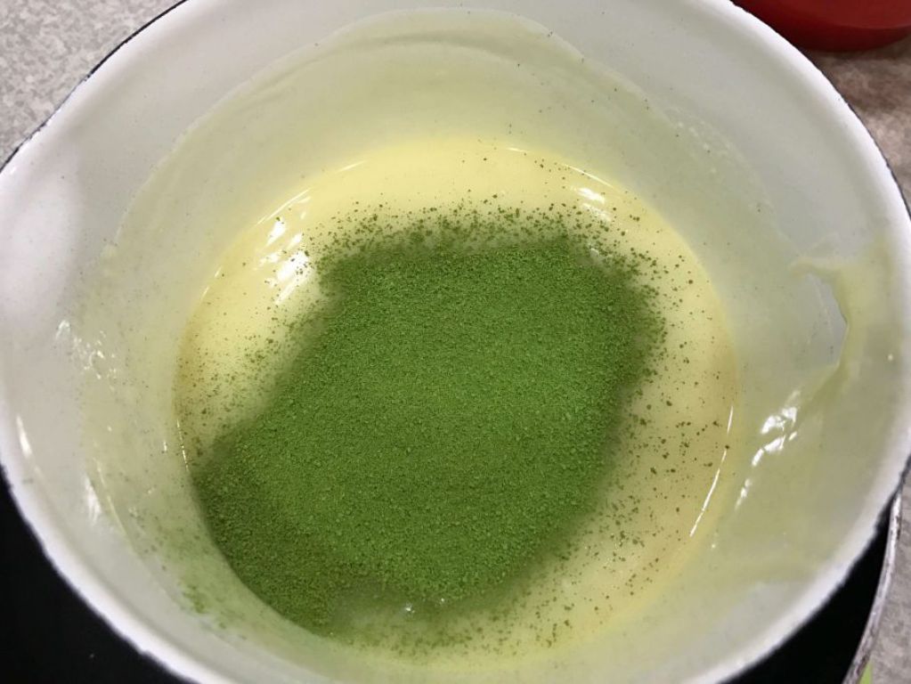 🍵抹茶生巧克力🍵的加工步骤