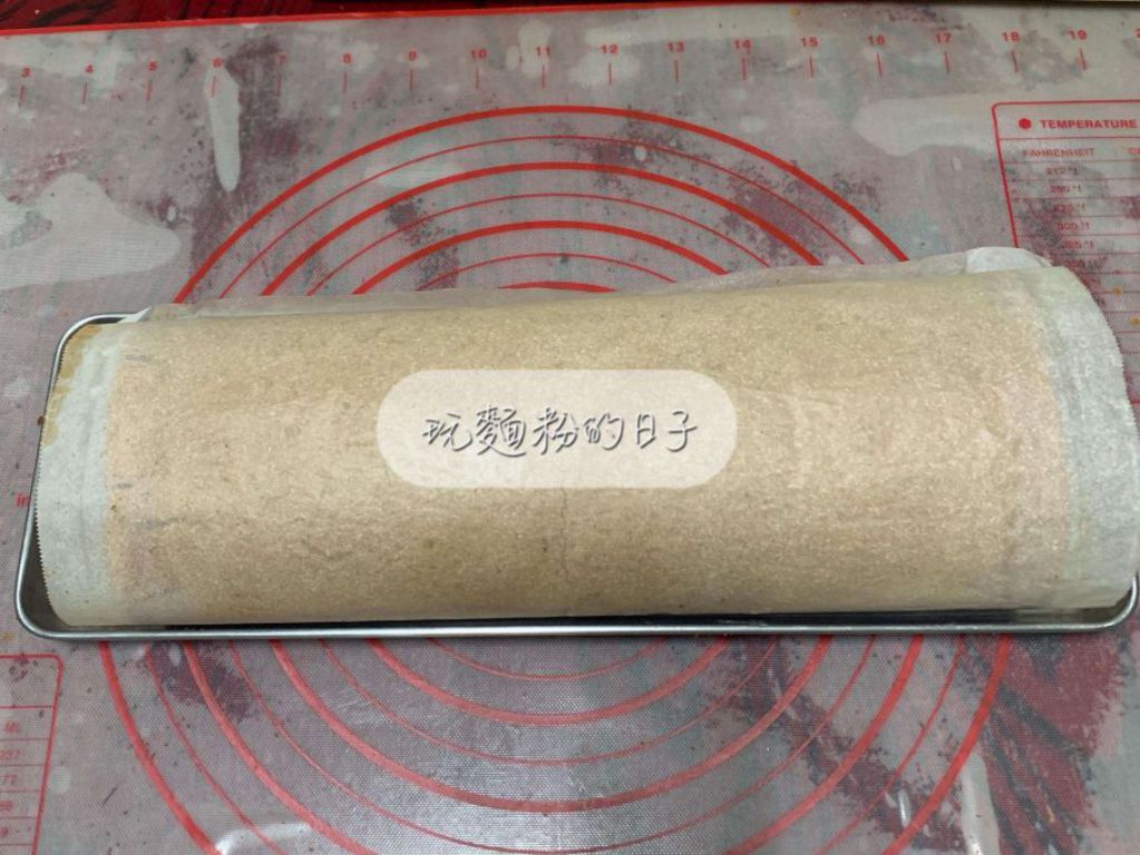 巧克力蛋糕卷（生乳卷）的加工步骤