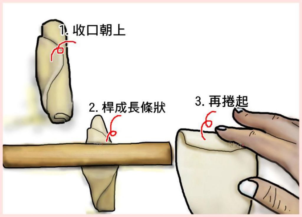 元宝酥的加工步骤