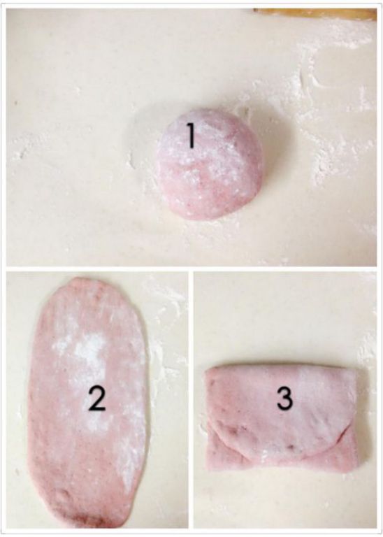 红曲山东馒头的加工步骤