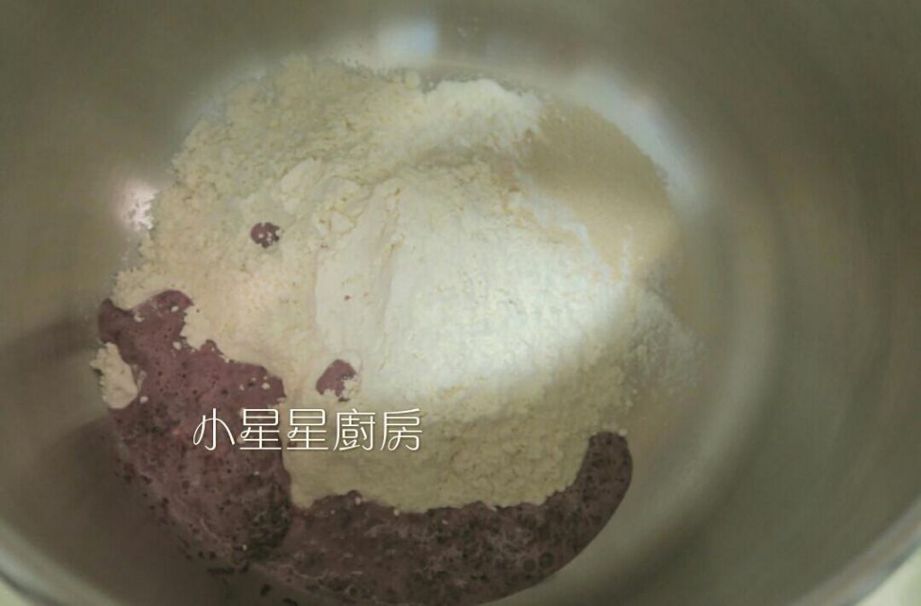 桑椹馒头的加工步骤