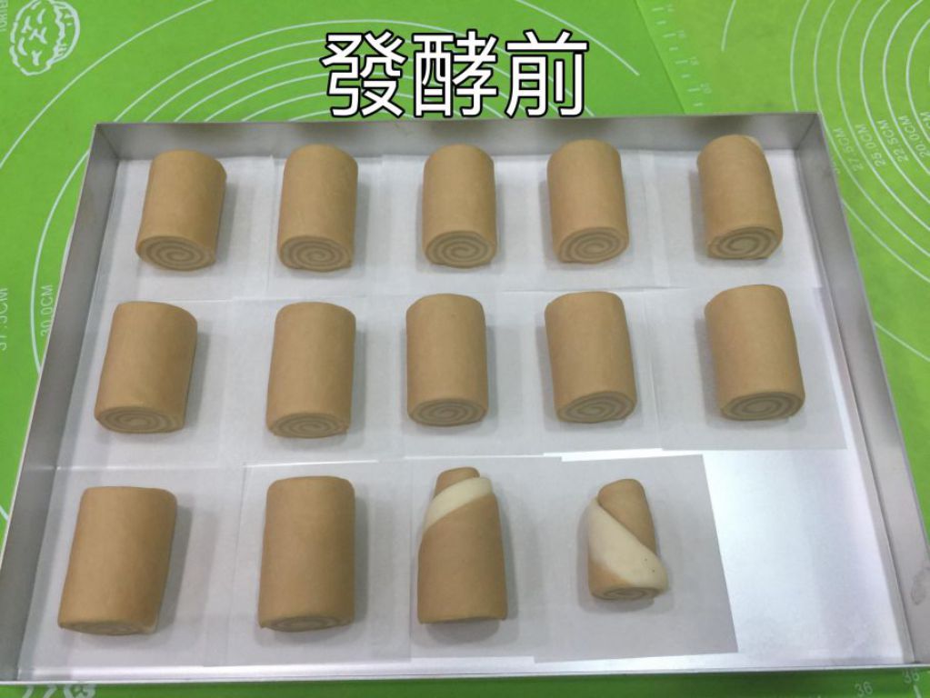 黑糖双色馒头的加工步骤