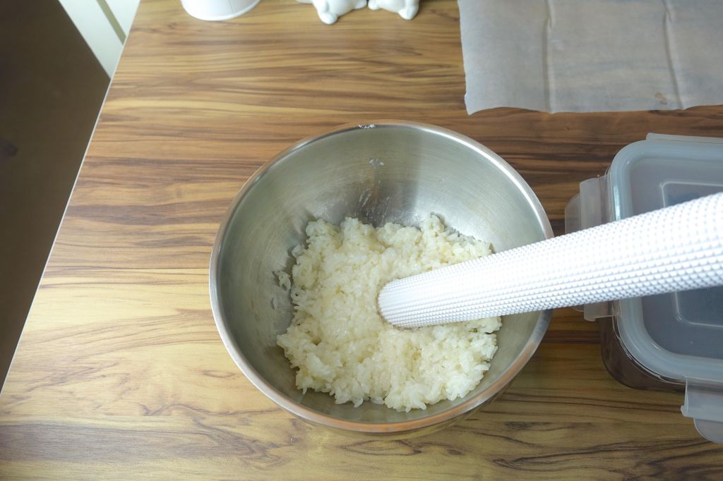 影音示范 日式点心 红豆萩饼 日式红豆饼的加工步骤