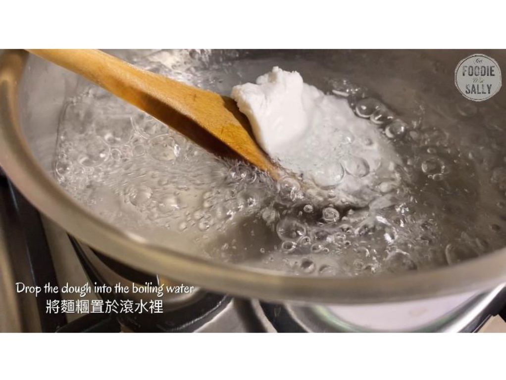 日式酱油团子（含影音食谱链接）的加工步骤