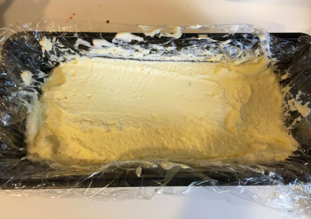 Semifreddo 覆盆莓柠檬半冻冰糕的加工步骤