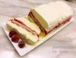 Semifreddo 覆盆莓柠檬半冻冰糕