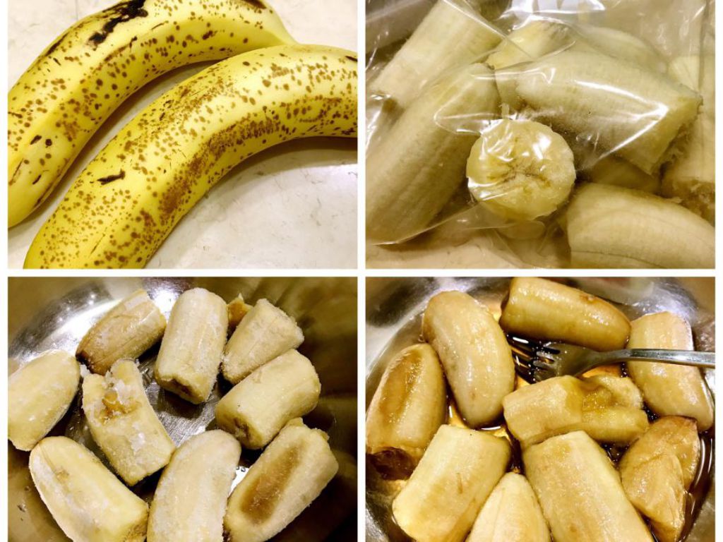 一锅到底、无敌简单好吃的🍌香蕉蛋糕🍌的加工步骤