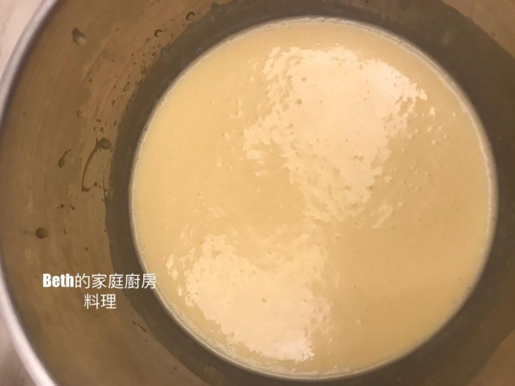 抹茶重奶酪蛋糕的加工步骤