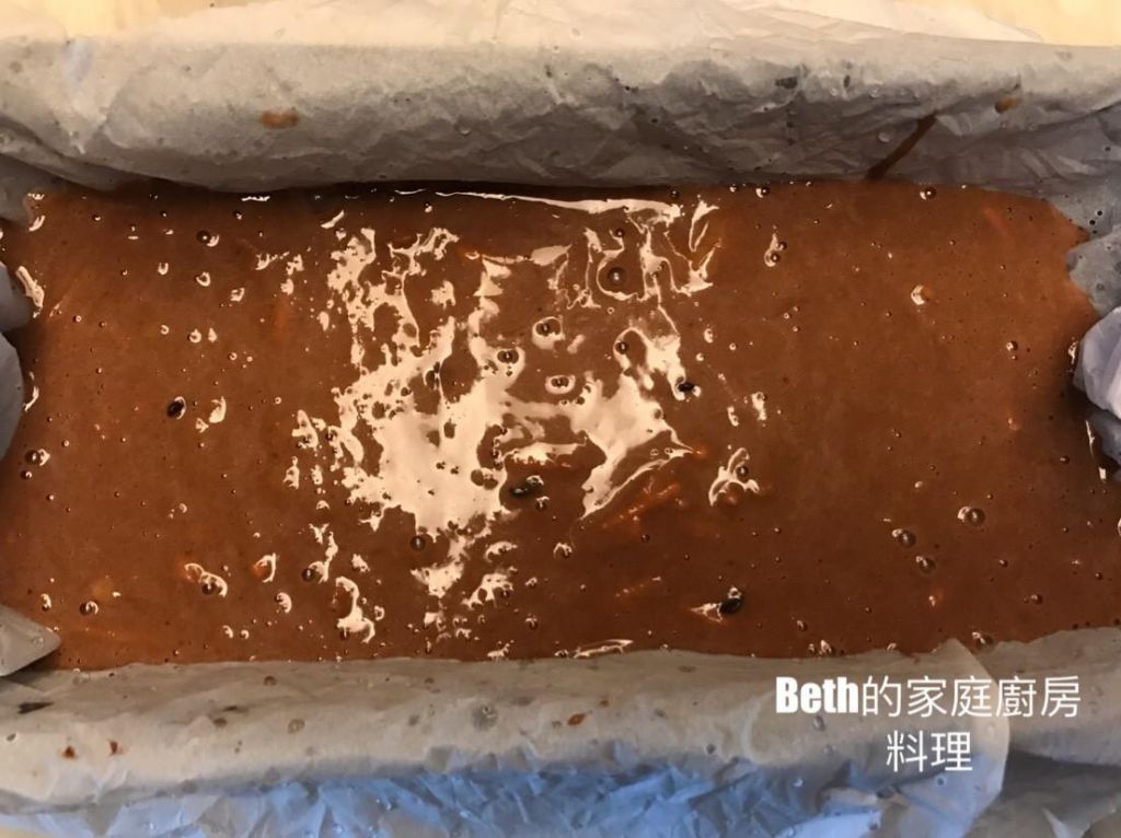 红萝卜香蕉磅蛋糕的加工步骤