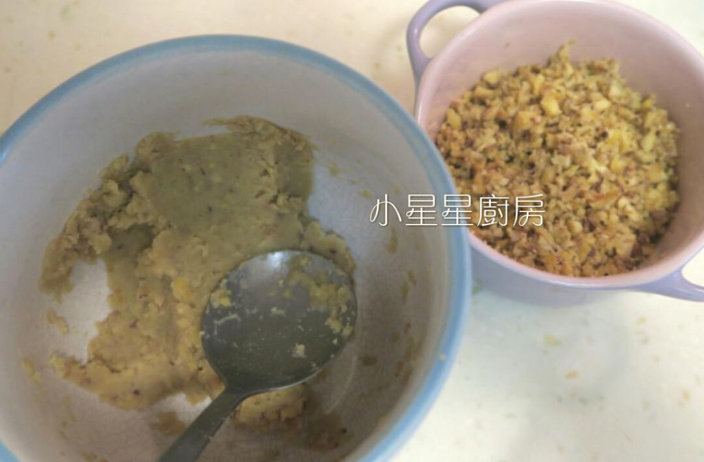 栗子蜂蜜烫面戚风蛋糕的加工步骤